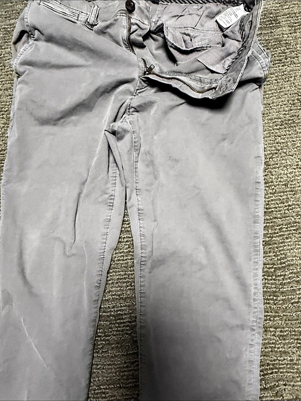 American Eagle Men's Gray Chino Pants